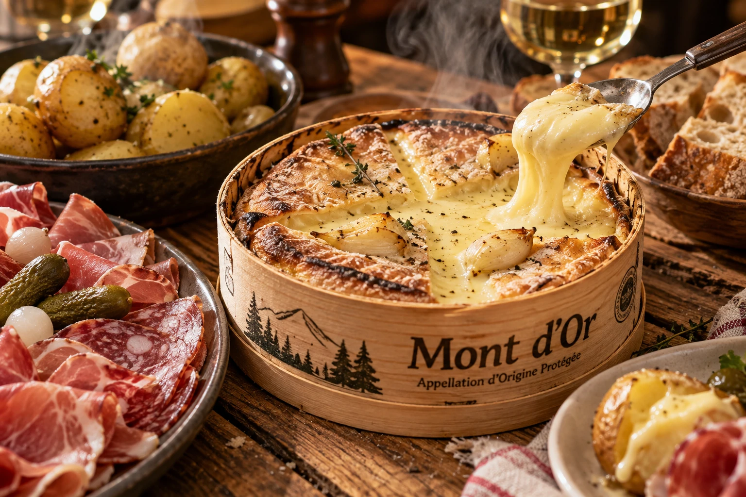 Mont d&rsquo;or au four sans vin : la recette et les bons substituts
